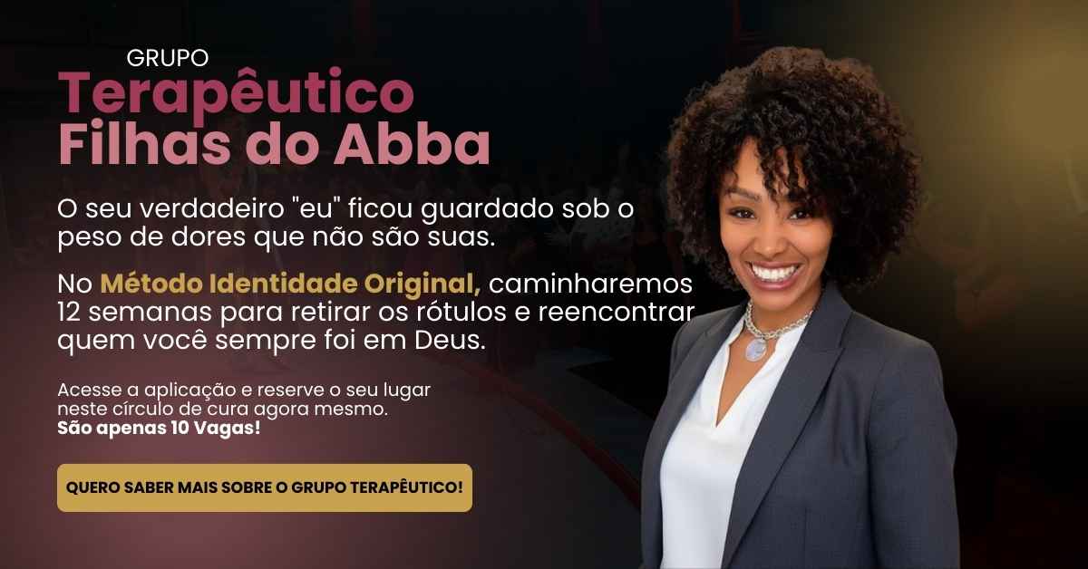 Grupo Terapêutico Filhas do Abba com Terapeuta Raquel Luz