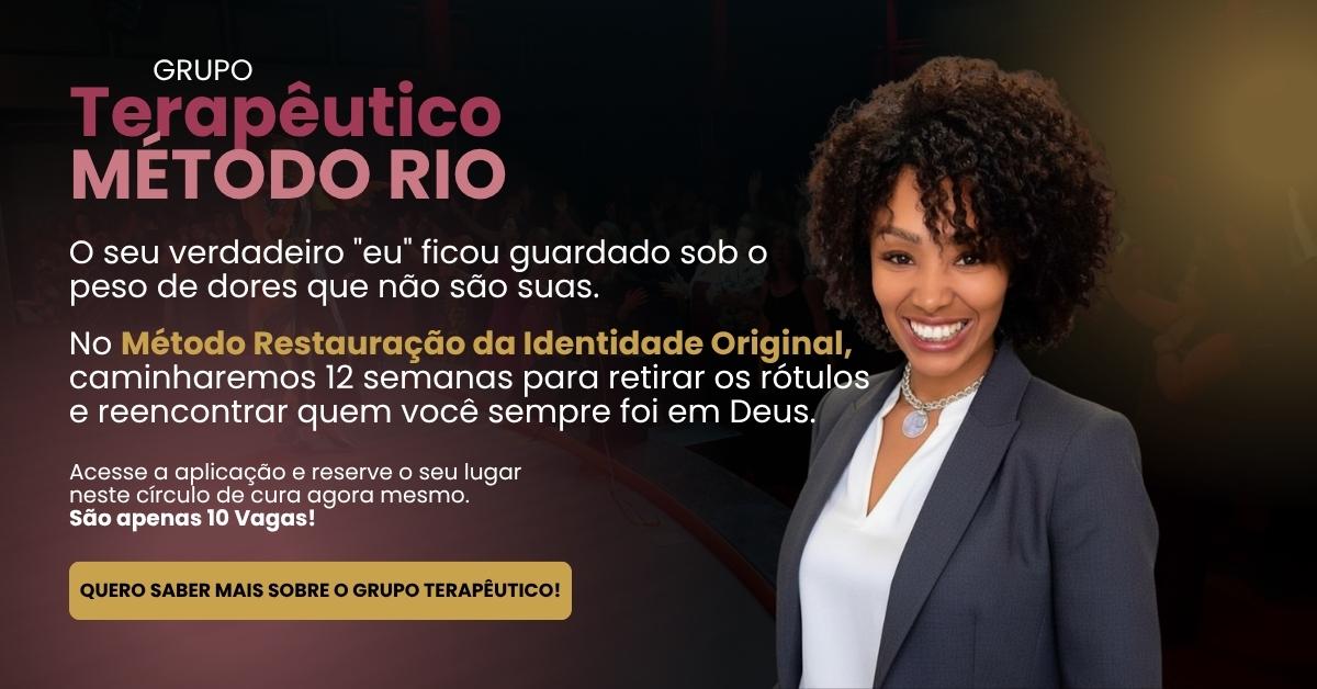 Grupo Terapêutico Método RIO com Terapeuta Raquel Luz