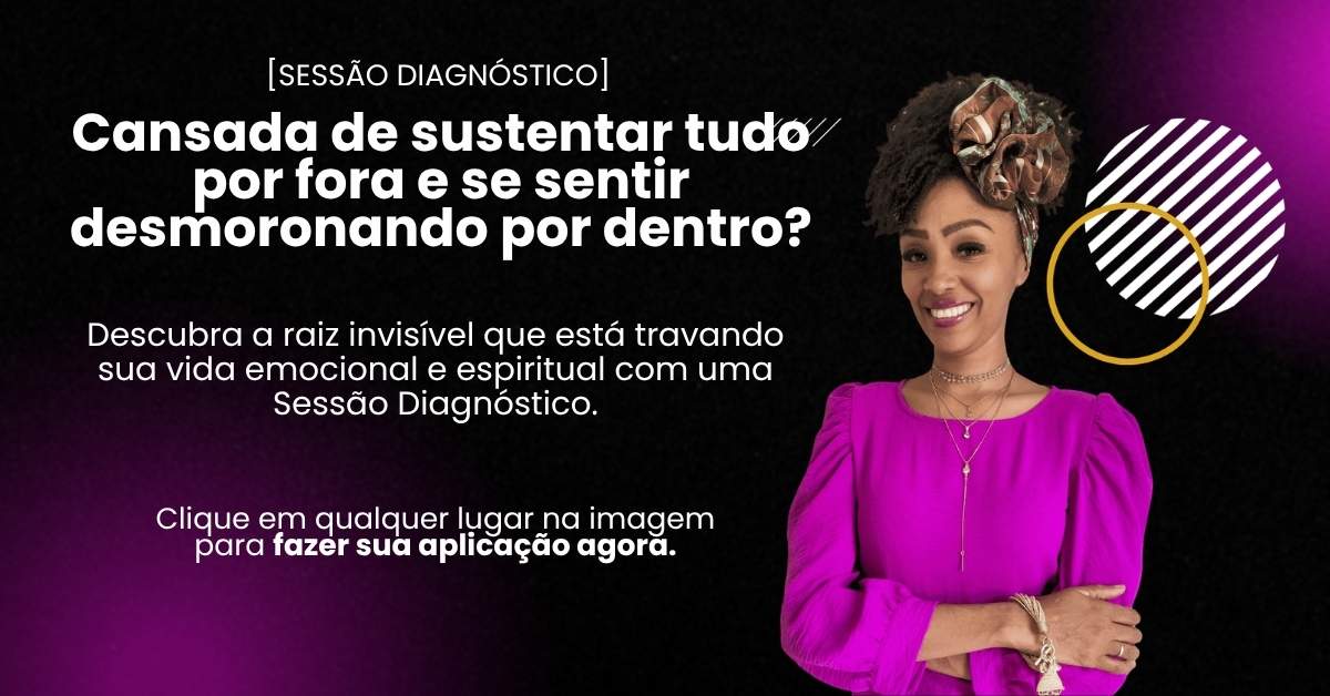 Sessão diagnóstico com a terapeuta Raquel Luz